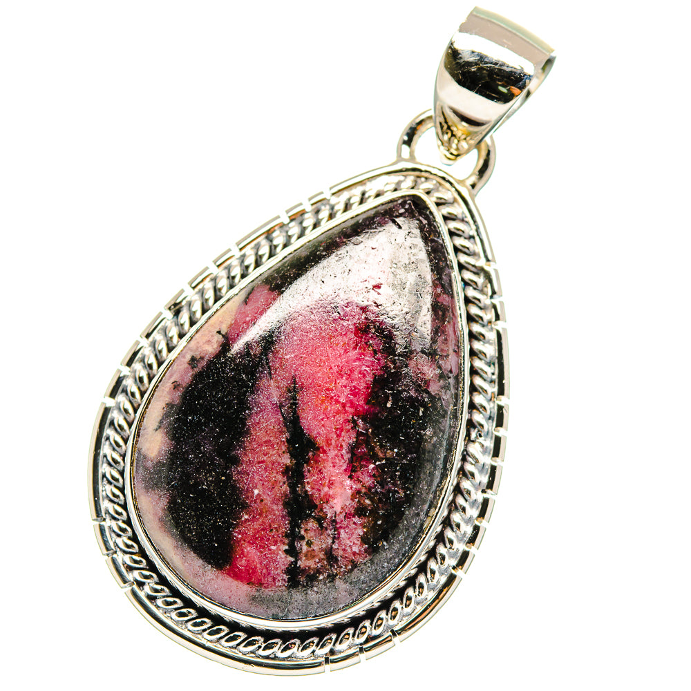 Rhodochrosite Pendants handcrafted by Anasilvercos - PD17653