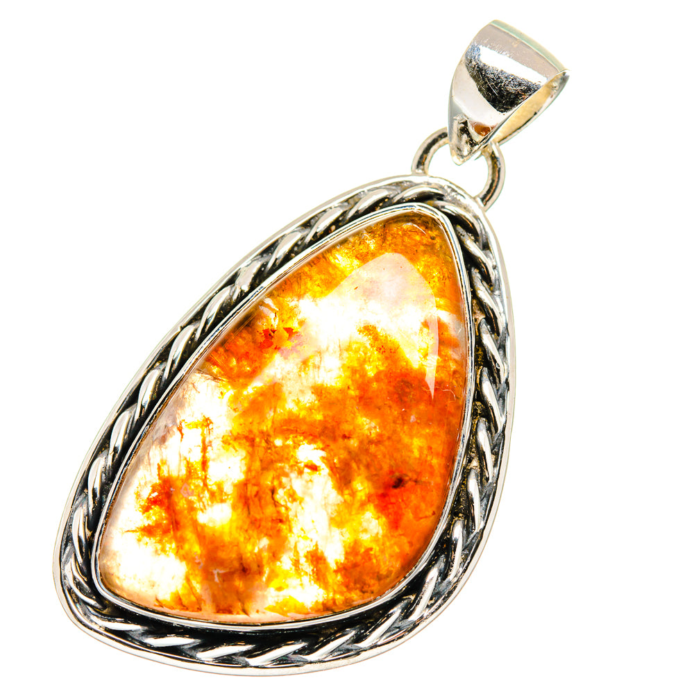 Sunstone Pendants handcrafted by Anasilvercos - PD17659