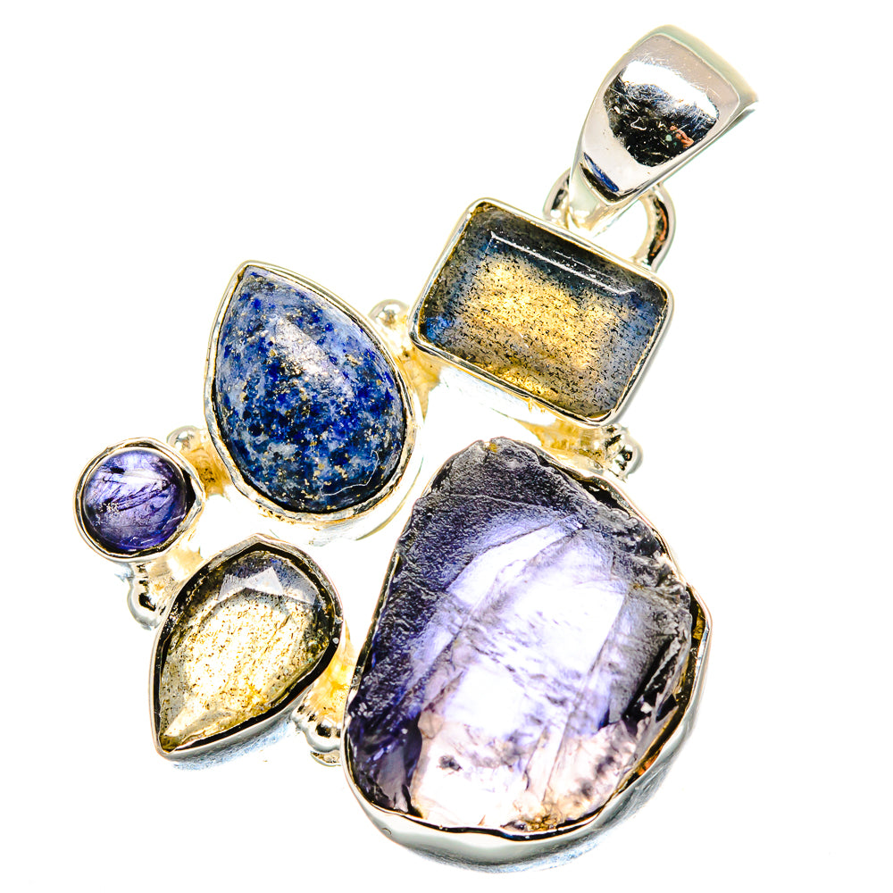 Tanzanite Pendants handcrafted by Anasilvercos - PD17664