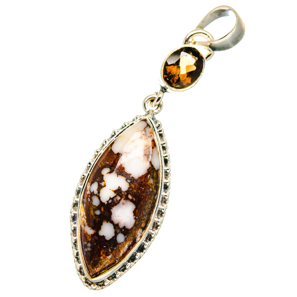Peanut Wood Jasper Pendants handcrafted by Anasilvercos - PD17667 - Photo 2