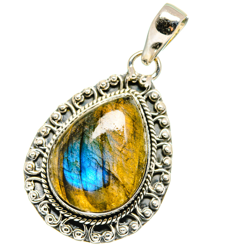 Labradorite Pendants handcrafted by Anasilvercos - PD17670