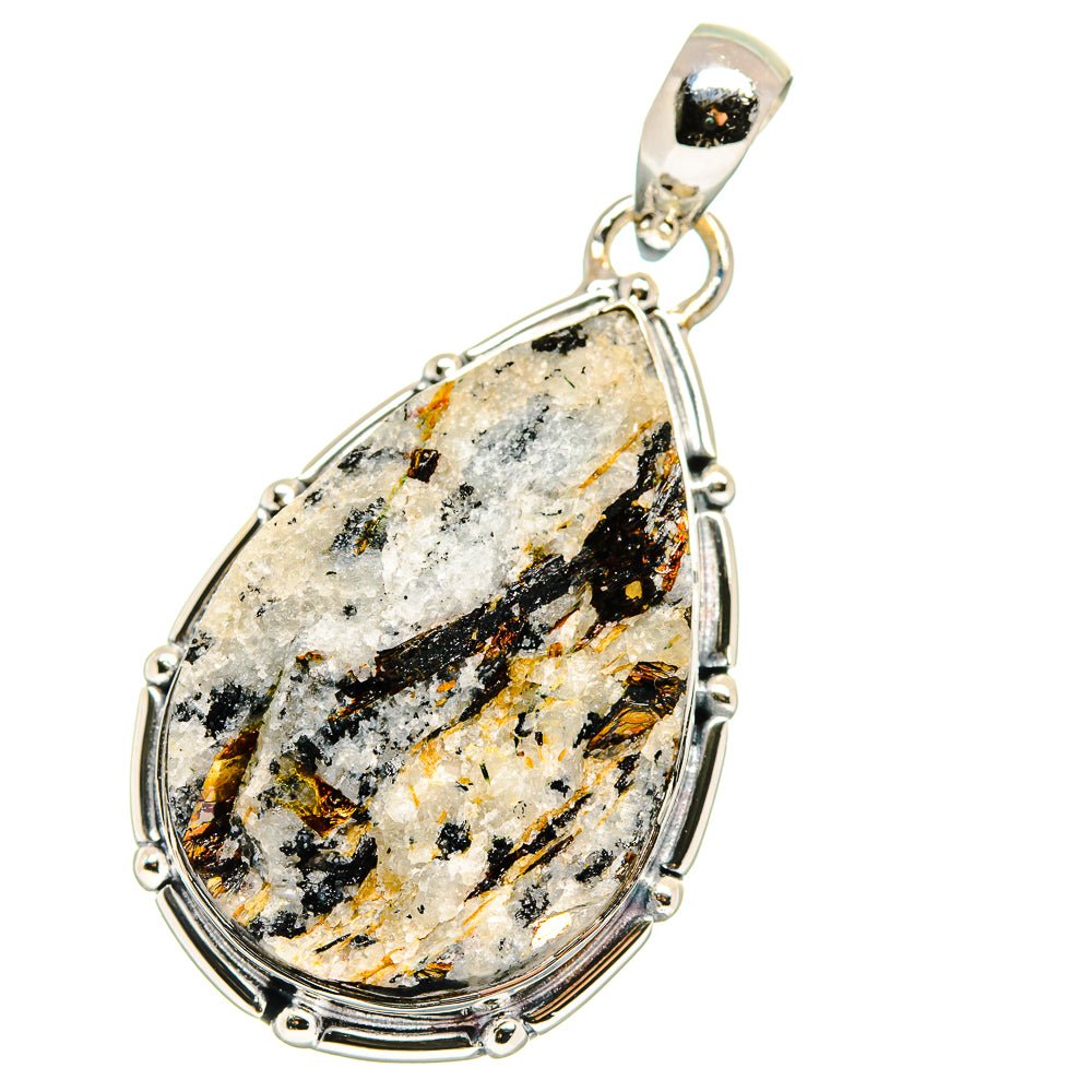 Astrophyllite Pendants handcrafted by Anasilvercos - PD17694