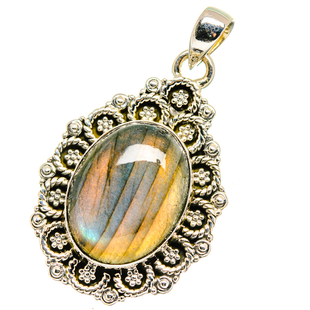 Labradorite Pendants handcrafted by Anasilvercos - PD17699