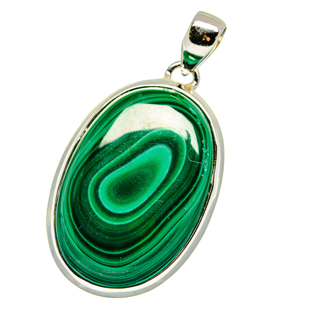 Malachite Pendants handcrafted by Anasilvercos - PD17706