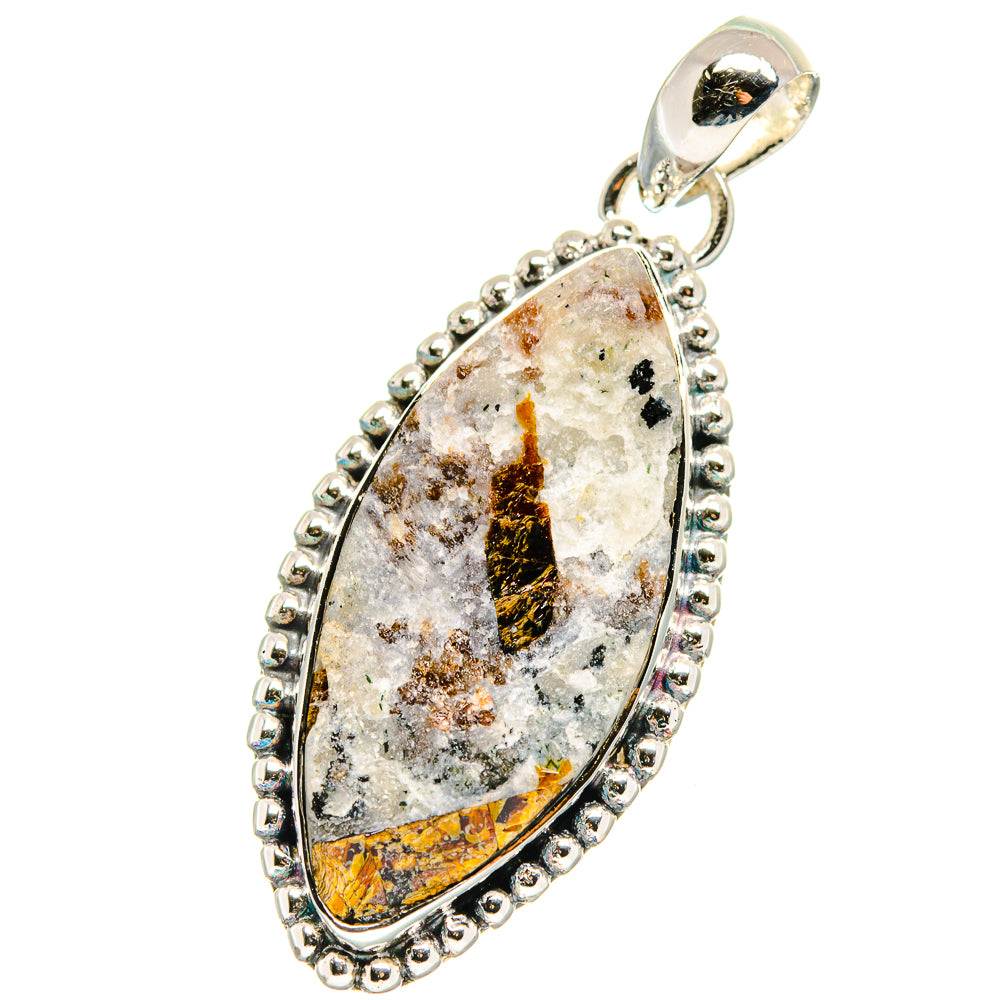 Astrophyllite Pendants handcrafted by Anasilvercos - PD17716