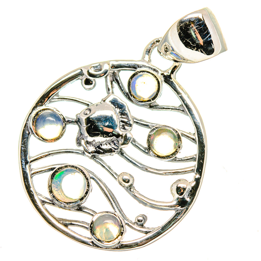 Ethiopian Opal Pendants handcrafted by Anasilvercos - PD17735