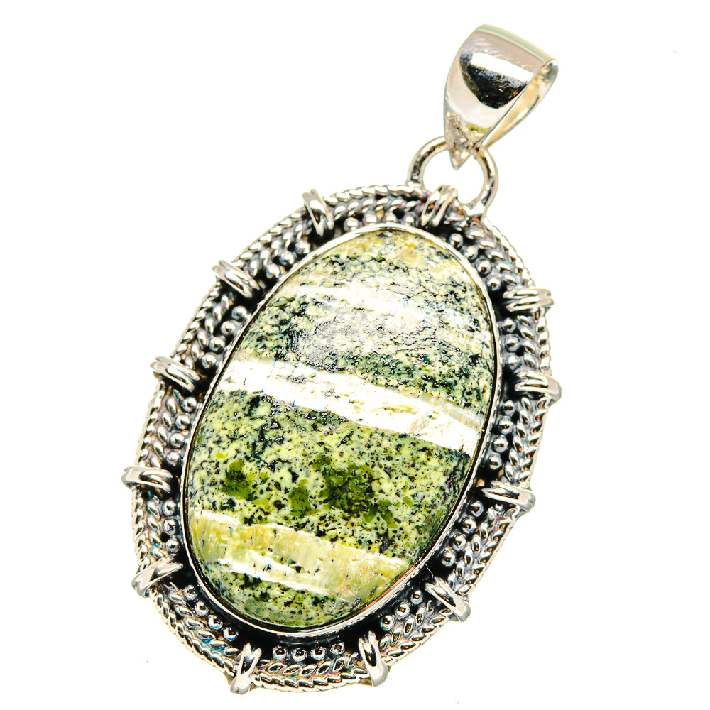 Lizard Jasper Pendants handcrafted by Anasilvercos - PD17742 - Photo 2