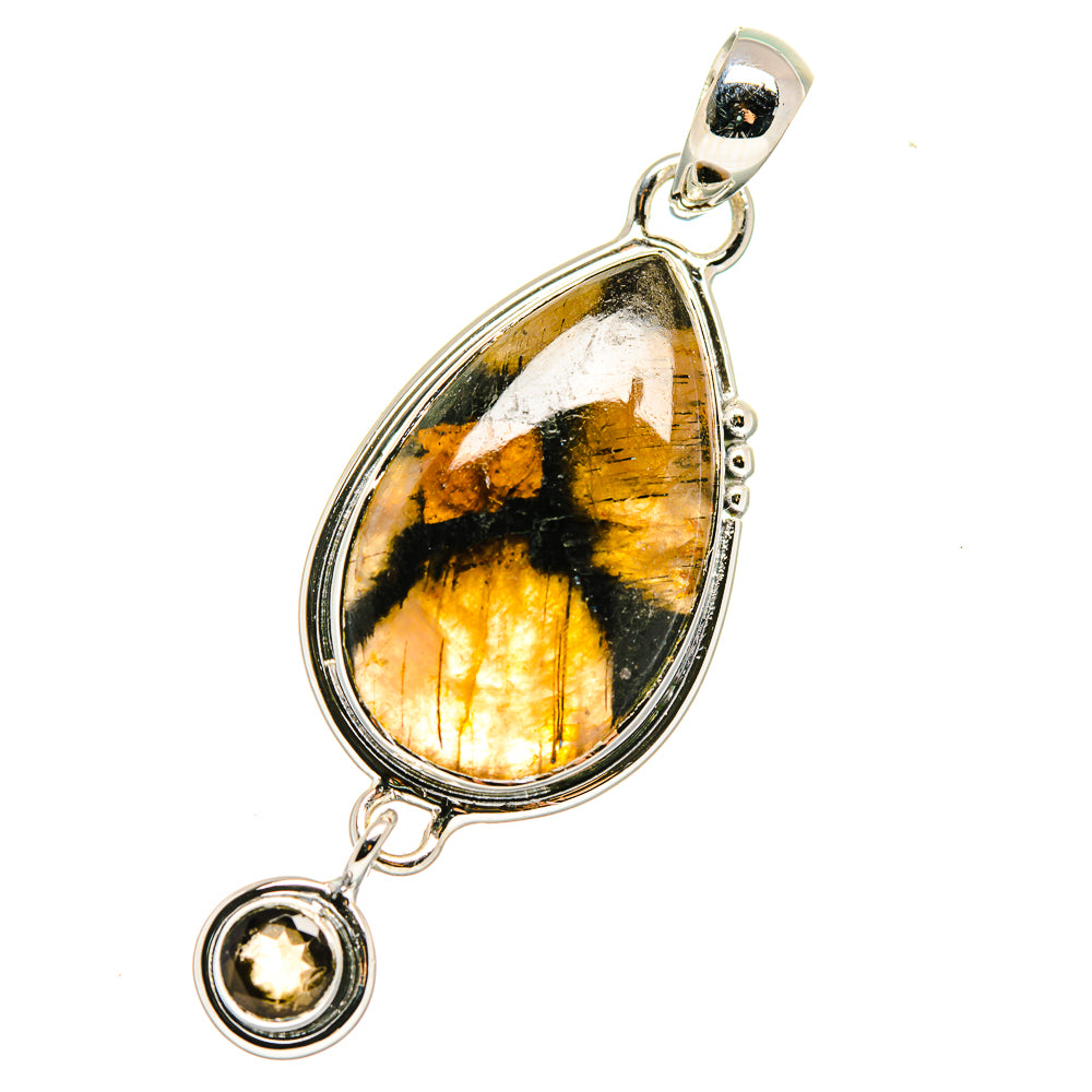 Chiastolite Pendants handcrafted by Anasilvercos - PD17760