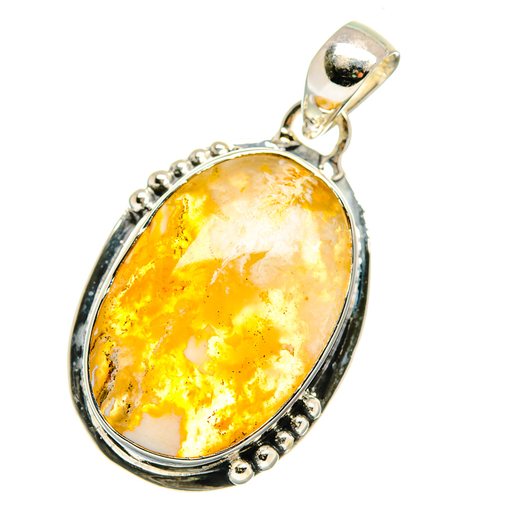 Plume Agate Pendants handcrafted by Anasilvercos - PD17775 - Photo 2
