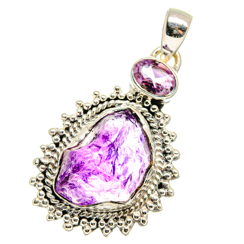 Amethyst Pendants handcrafted by Anasilvercos - PD17785