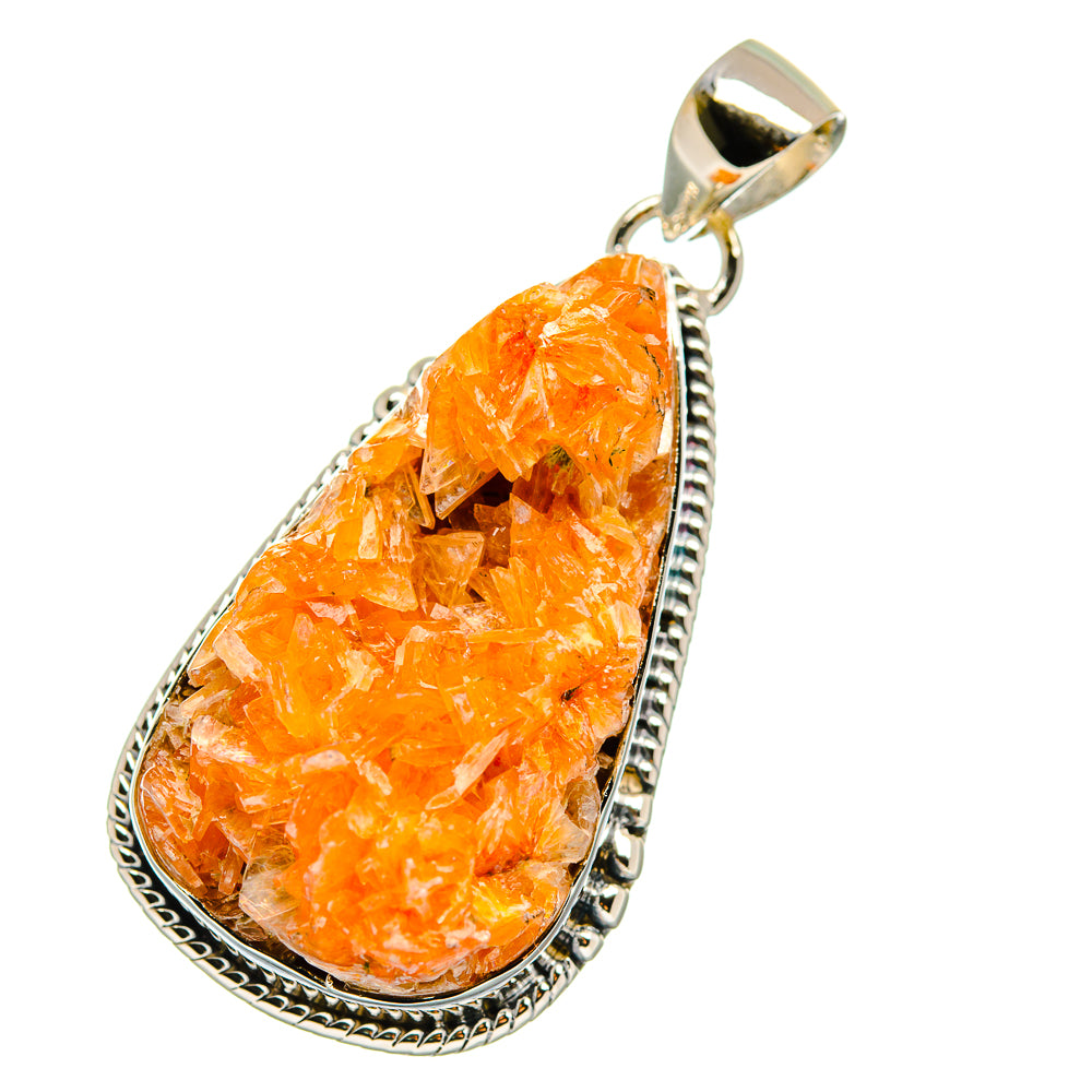 Calcite Crystal Pendants handcrafted by Anasilvercos - PD17791