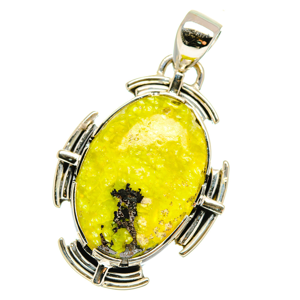 African Green Opal Pendants handcrafted by Anasilvercos - PD17797