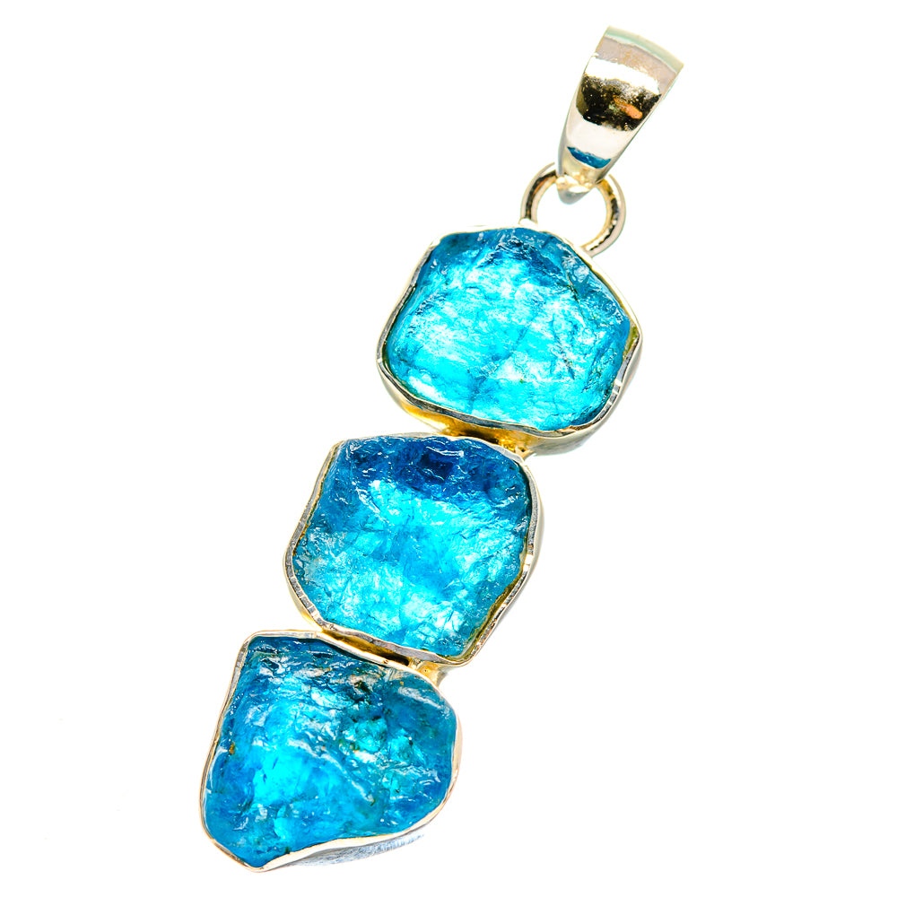 Apatite Pendants handcrafted by Anasilvercos - PD17799