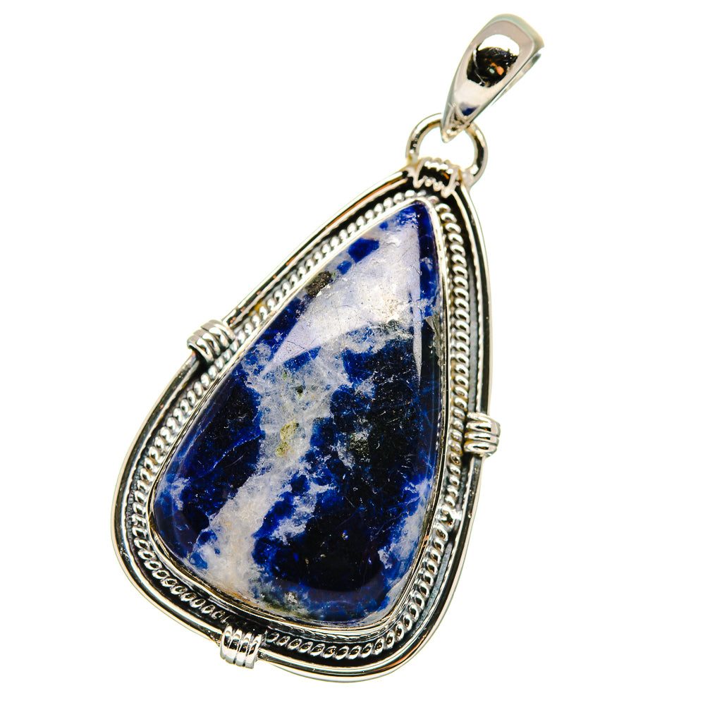 Sodalite Pendants handcrafted by Anasilvercos - PD17801