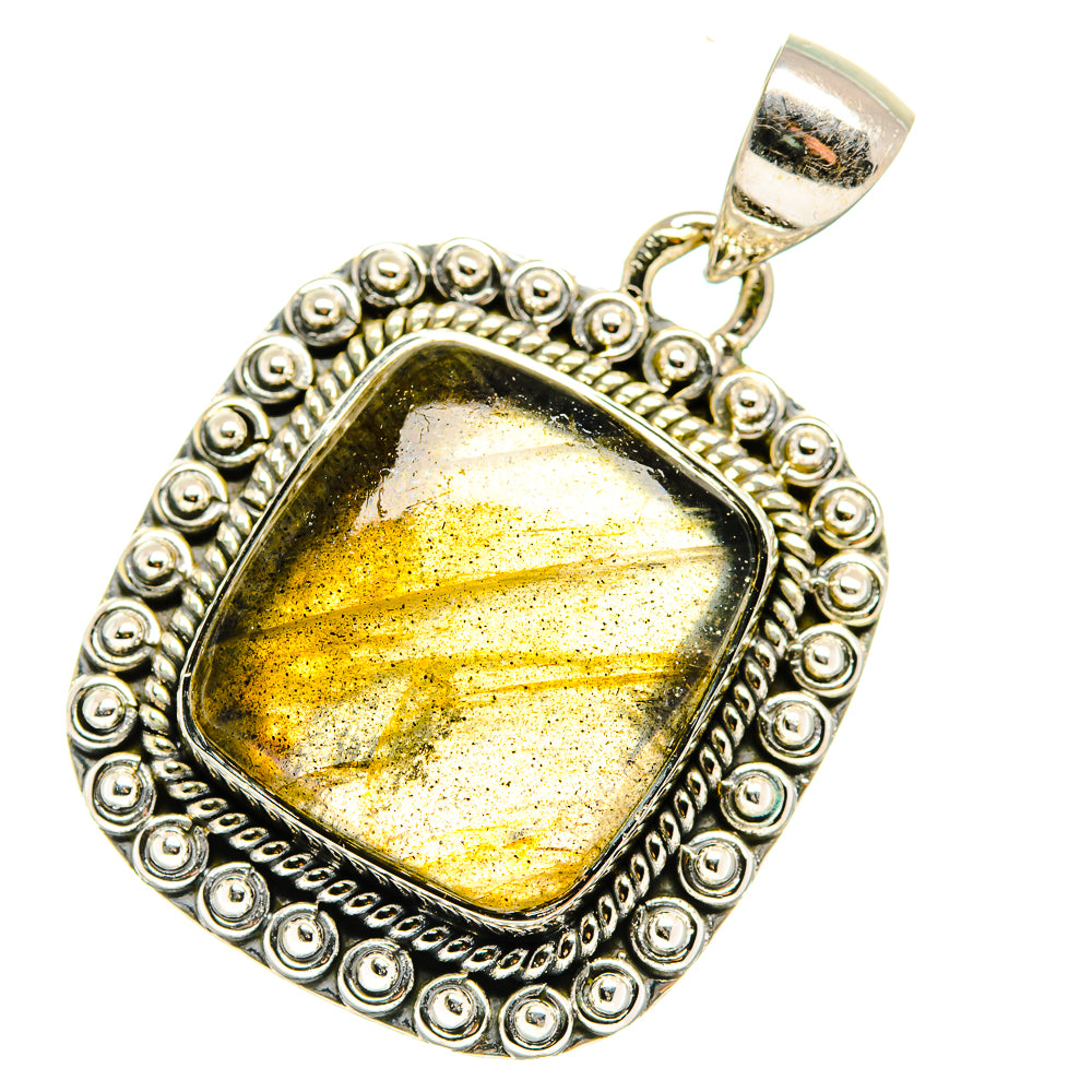 Labradorite Pendants handcrafted by Anasilvercos - PD17822 - Photo 2