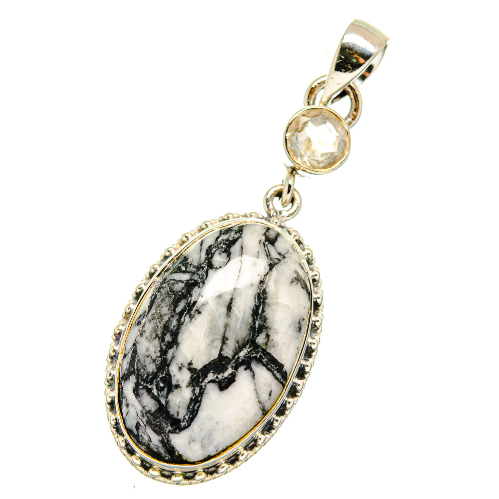 Pinolith Jasper Pendants handcrafted by Anasilvercos - PD17823