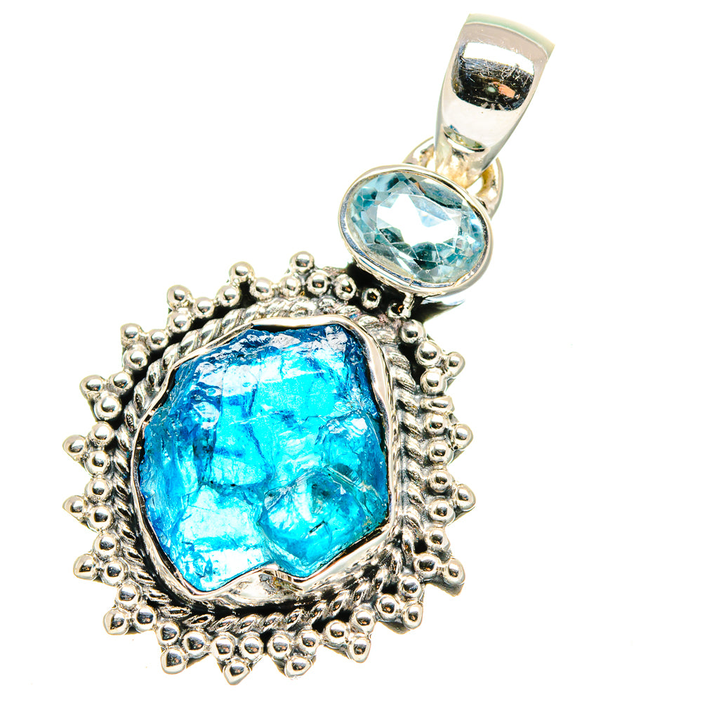 Apatite Pendants handcrafted by Anasilvercos - PD17824