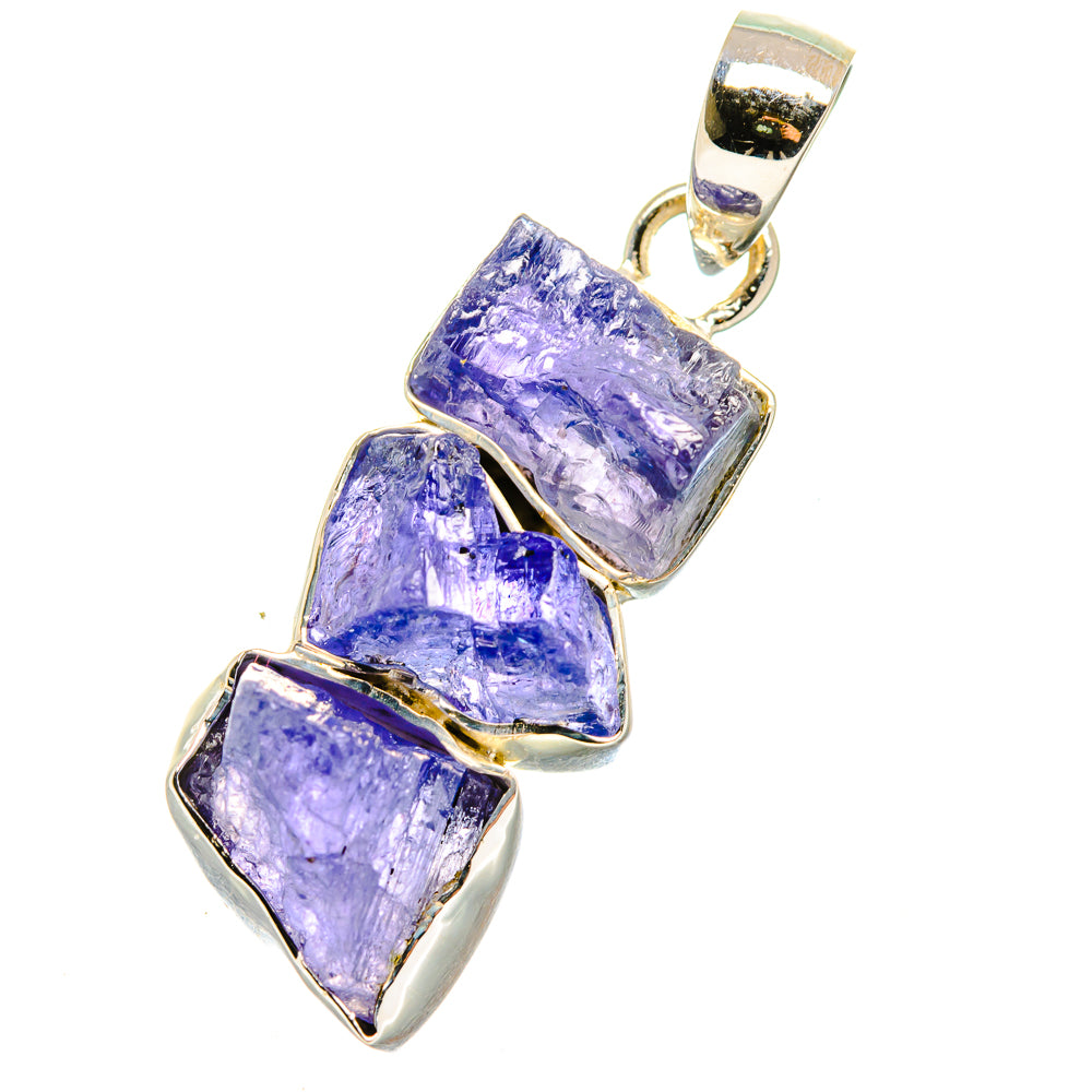 Tanzanite Pendants handcrafted by Anasilvercos - PD17825