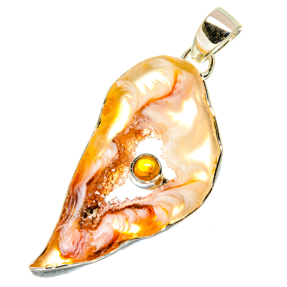 Occo Geode Pendants handcrafted by Anasilvercos - PD17865