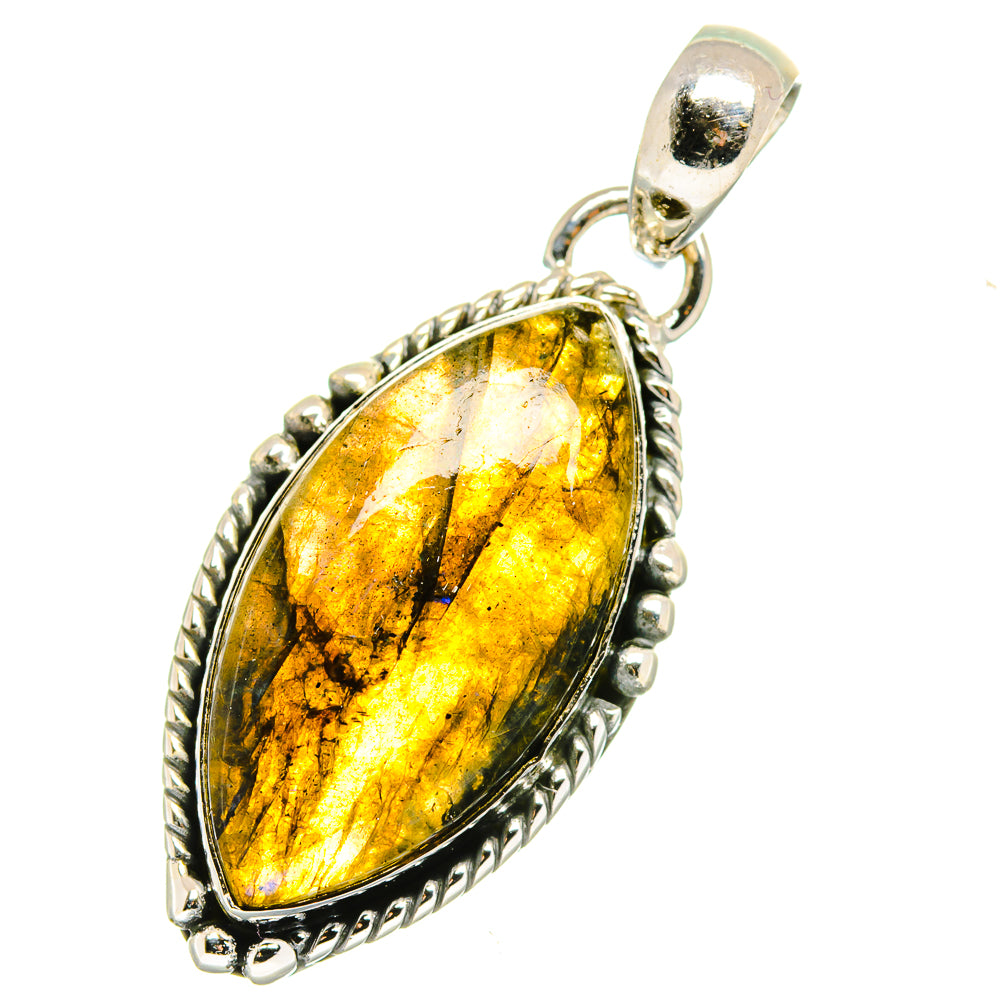 Labradorite Pendants handcrafted by Anasilvercos - PD17868
