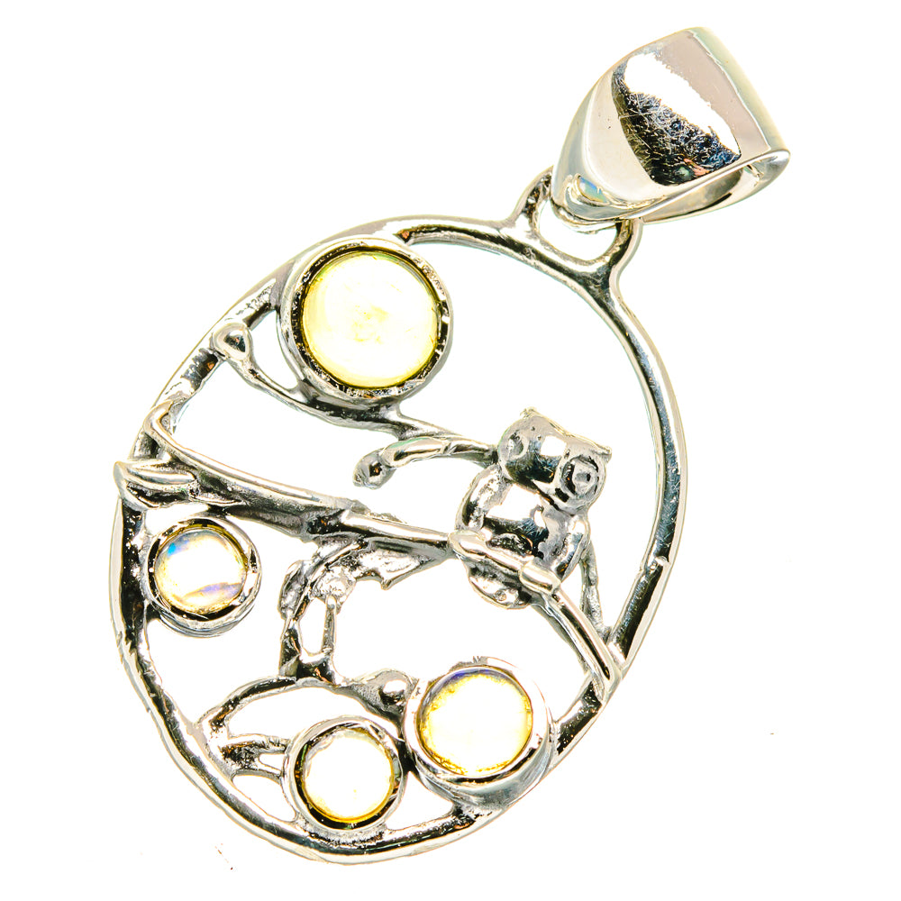 Ethiopian Opal Pendants handcrafted by Anasilvercos - PD17880