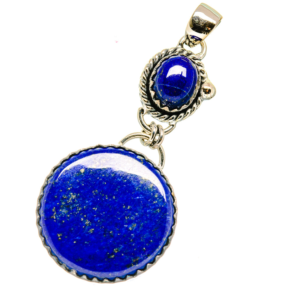 Lapis Lazuli Pendants handcrafted by Anasilvercos - PD17883