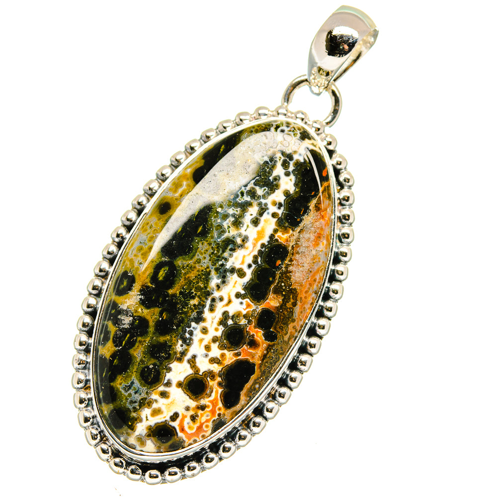 Ocean Jasper Pendants handcrafted by Anasilvercos - PD17887