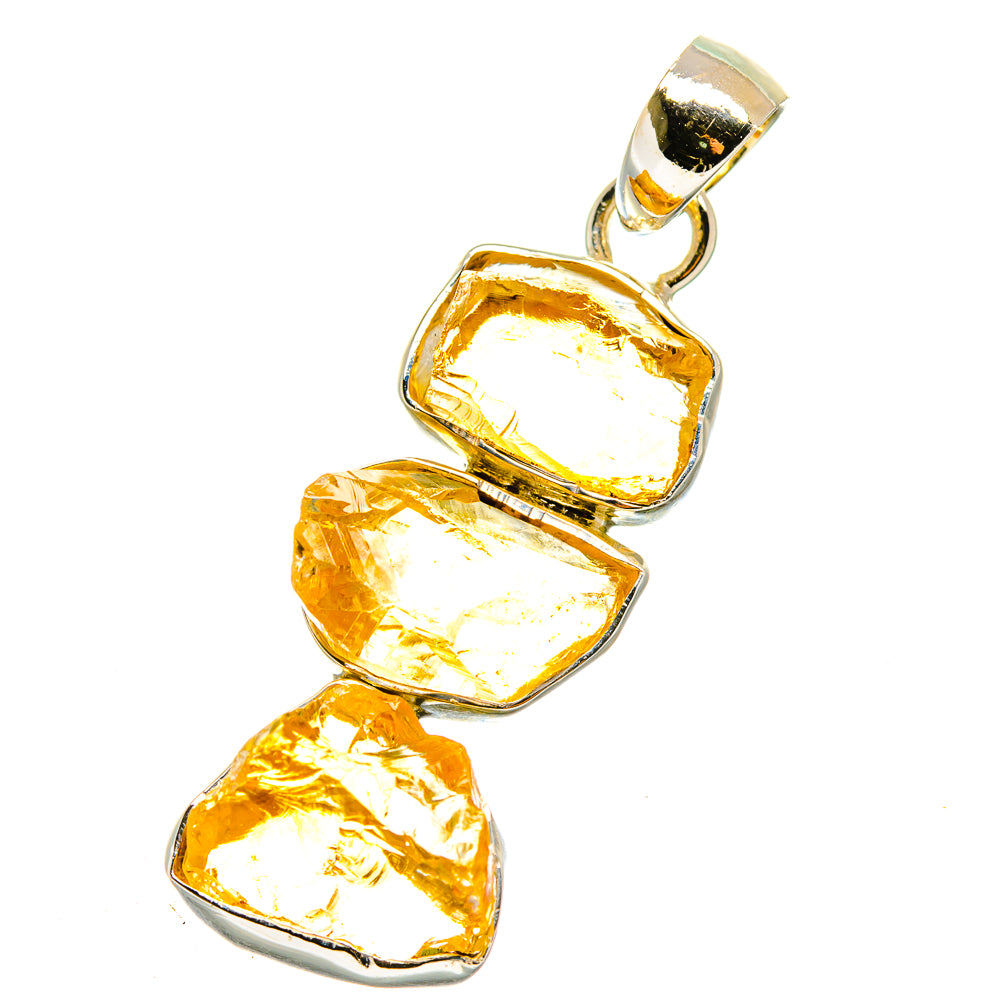 Citrine Pendants handcrafted by Anasilvercos - PD17901