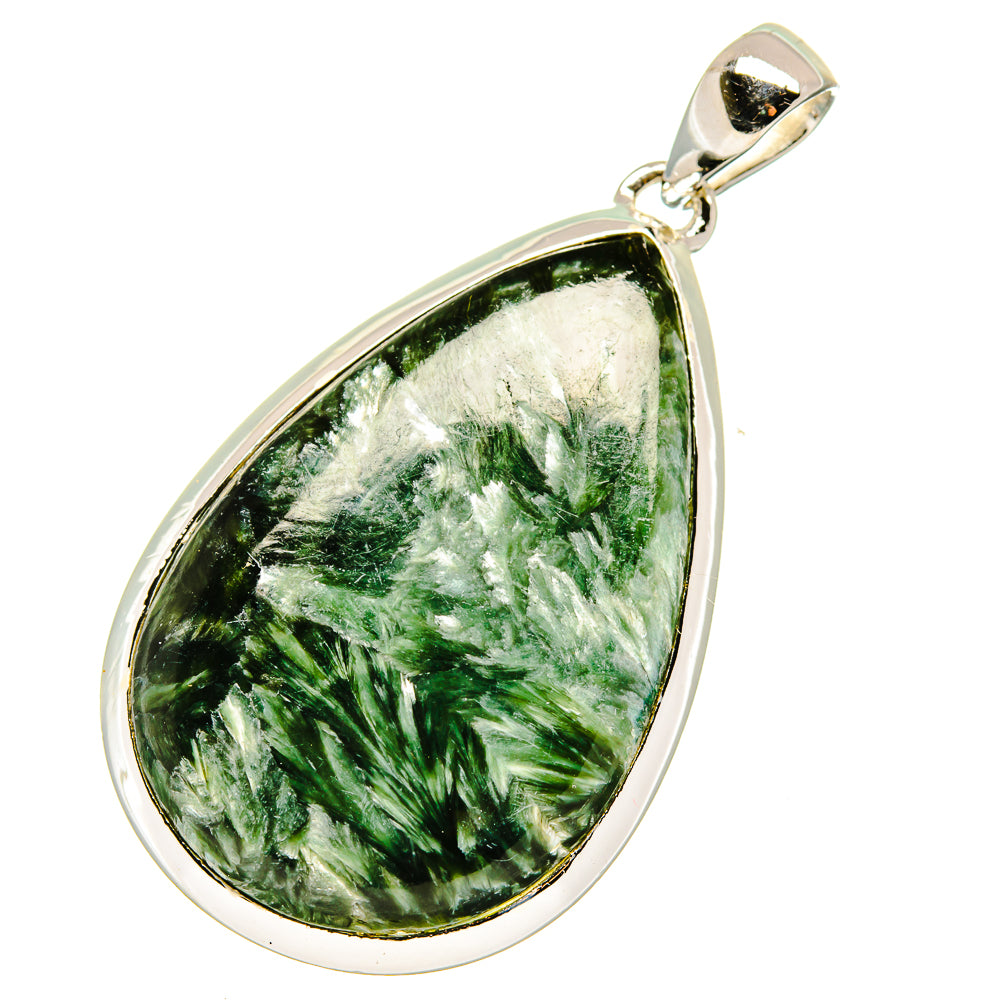 Serpahinite Pendants handcrafted by Anasilvercos - PD17915
