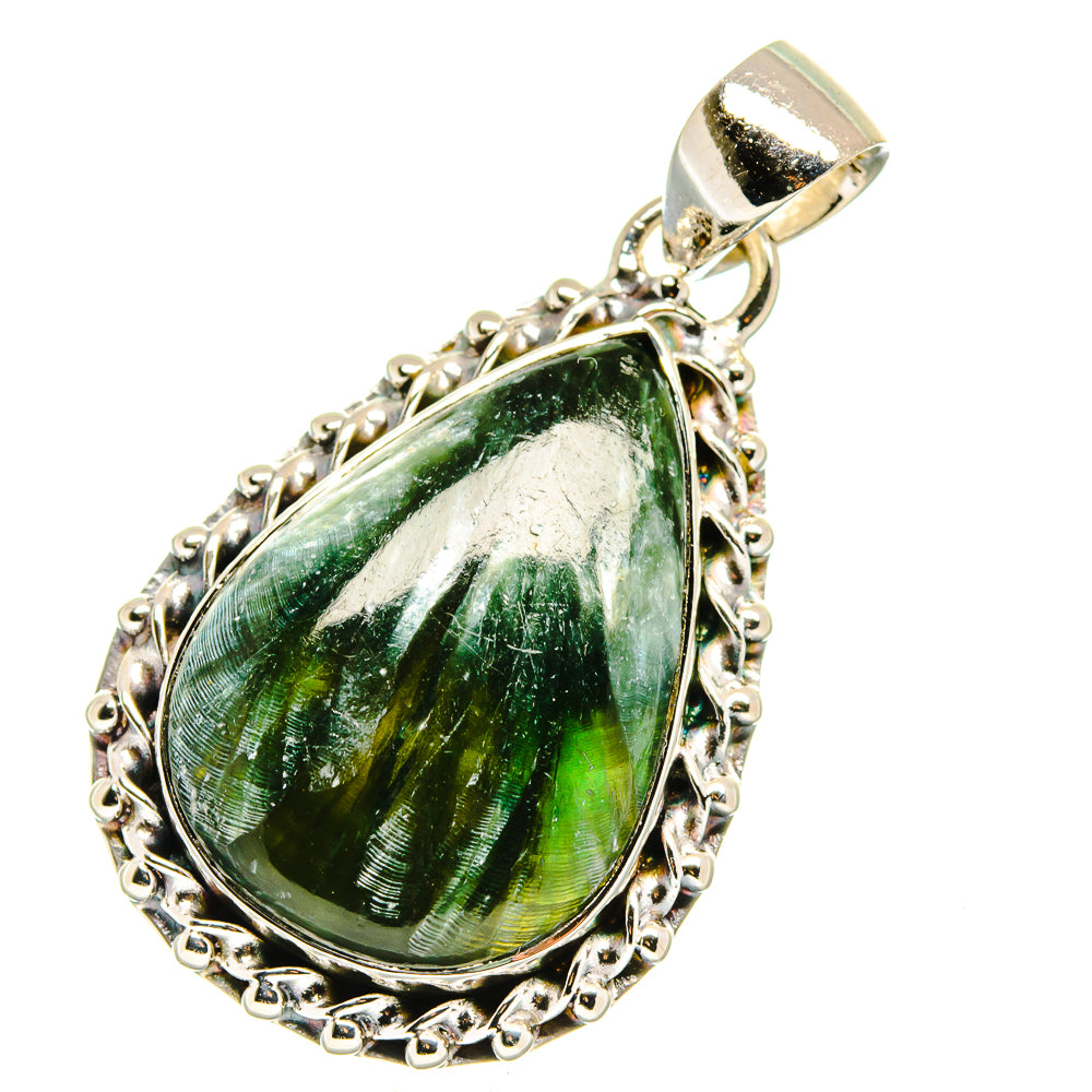 Seraphinite Pendants handcrafted by Anasilvercos - PD17919