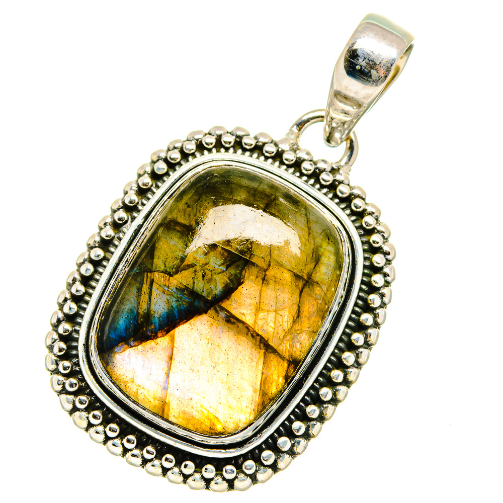 Labradorite Pendants handcrafted by Anasilvercos - PD17925