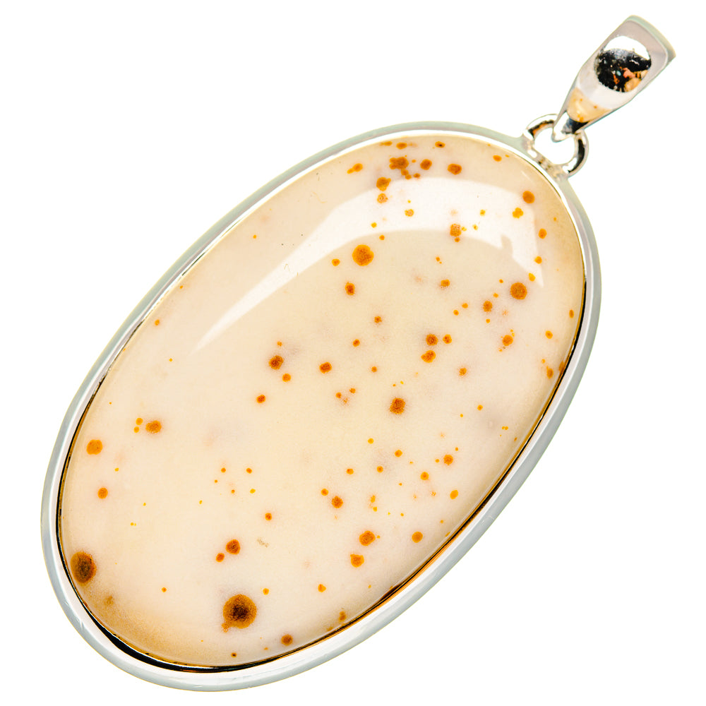 Palm Wood Jasper Pendants handcrafted by Anasilvercos - PD17958