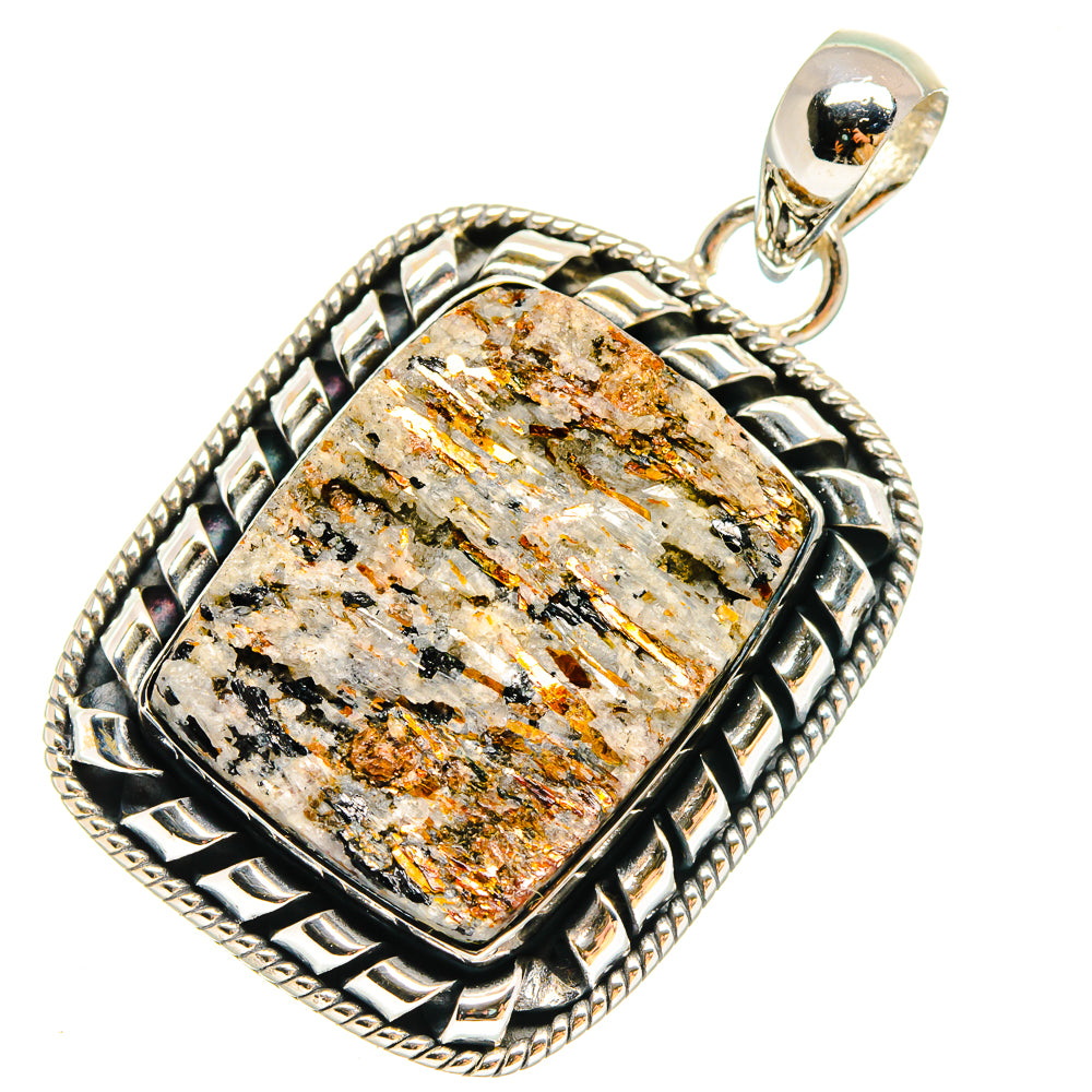 Astrophyllite Pendants handcrafted by Anasilvercos - PD17961