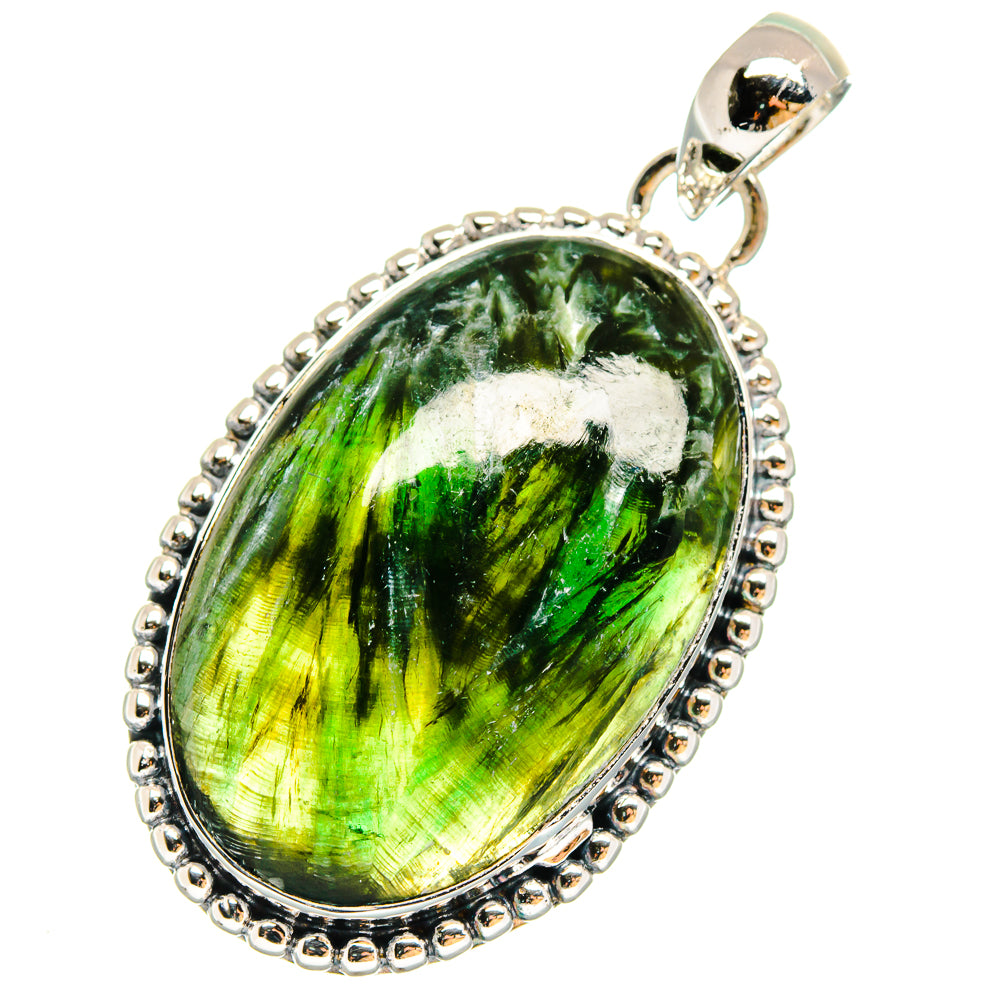 Seraphinite Pendants handcrafted by Anasilvercos - PD17965