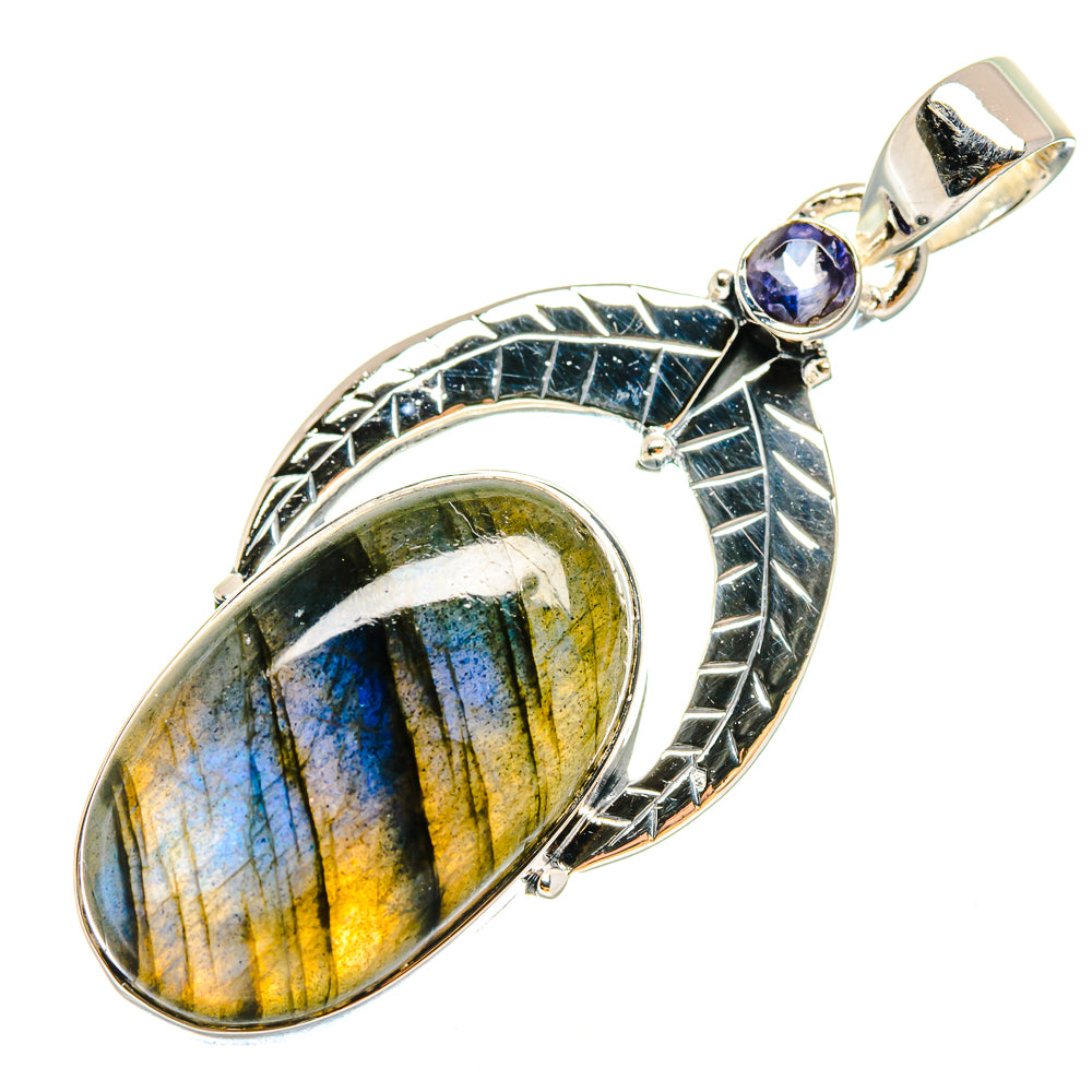 Labradorite Pendants handcrafted by Anasilvercos - PD17976