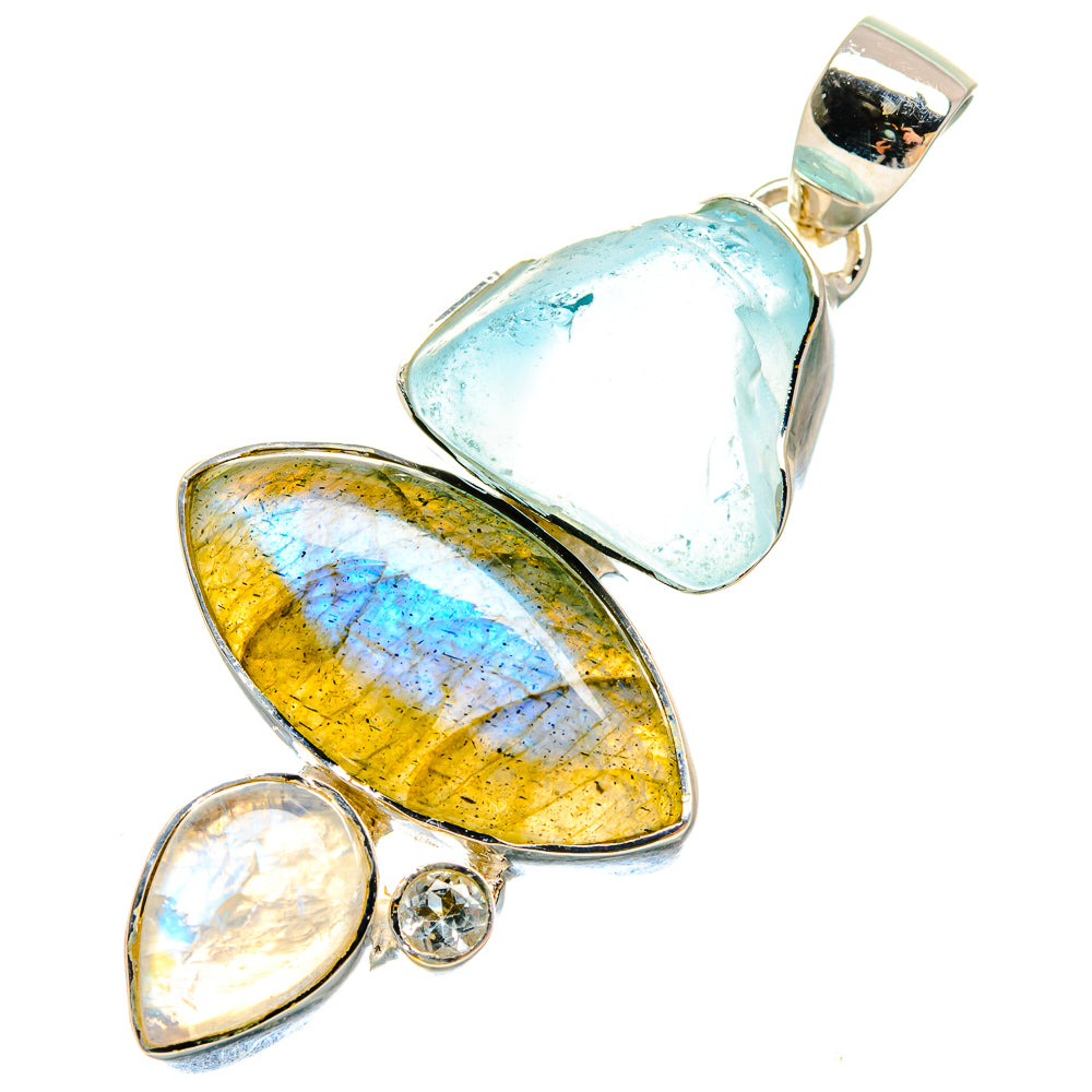 Labradorite Pendants handcrafted by Anasilvercos - PD17978