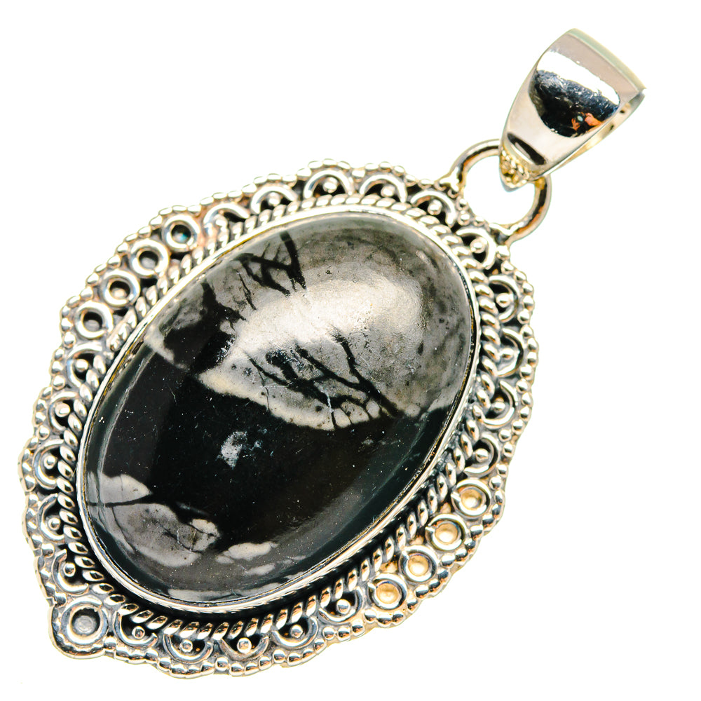 Picasso Jasper Pendants handcrafted by Anasilvercos - PD17983