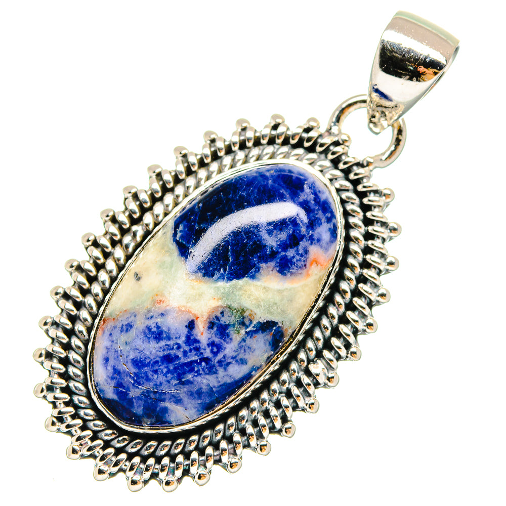 Sodalite Pendants handcrafted by Anasilvercos - PD17991