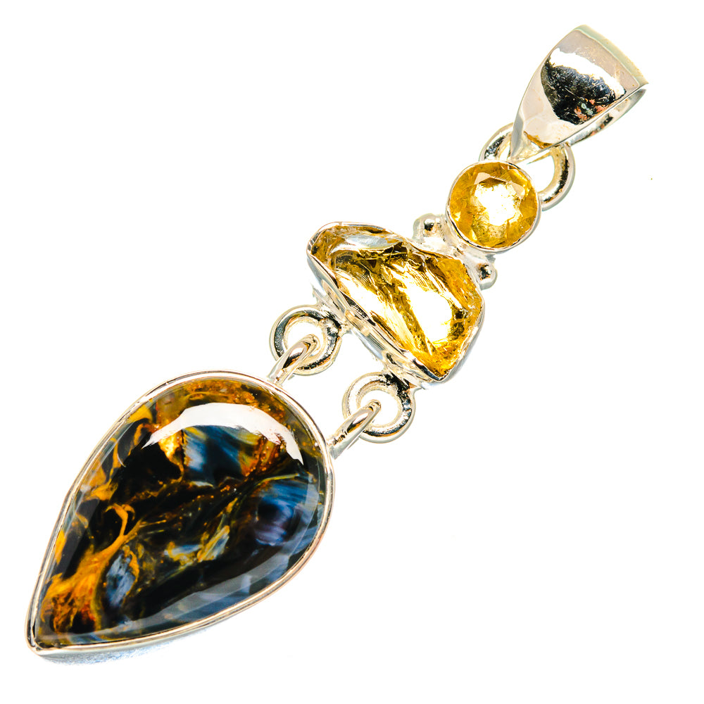 Pietersite Pendants handcrafted by Anasilvercos - PD17996