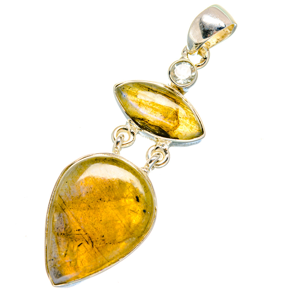 Labradorite Pendants handcrafted by Anasilvercos - PD18014