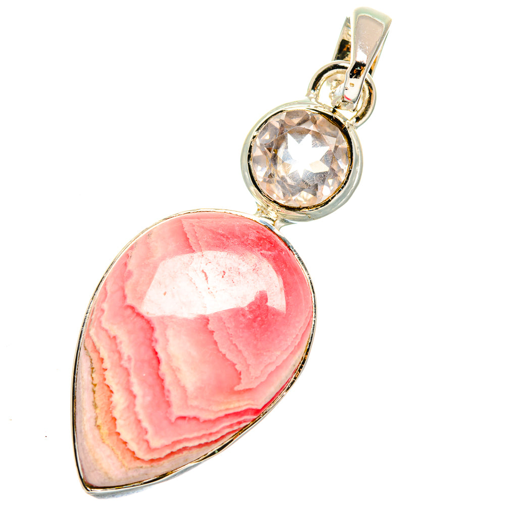 Rhodochrosite Pendants handcrafted by Anasilvercos - PD18020