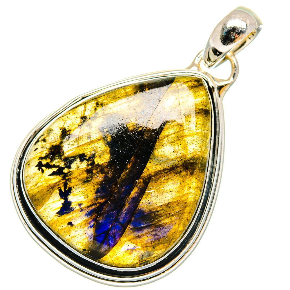 Labradorite Pendants handcrafted by Anasilvercos - PD18023