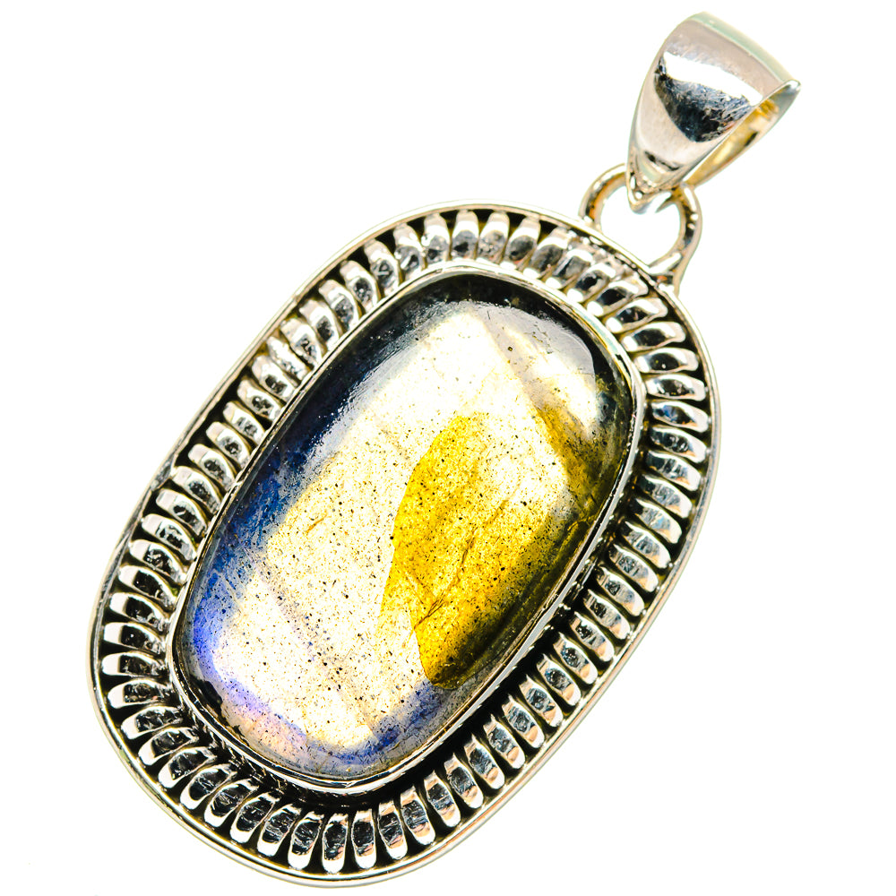 Labradorite Pendants handcrafted by Anasilvercos - PD18024