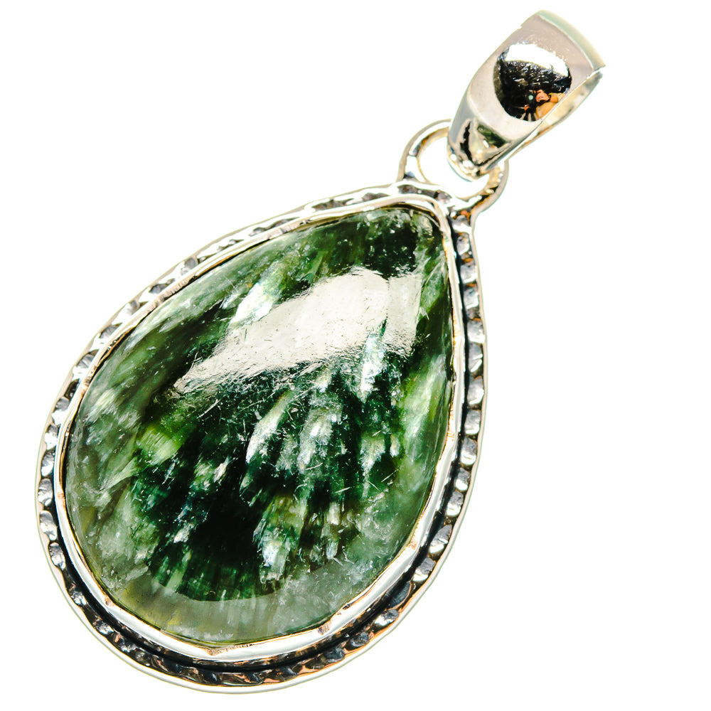 Seraphinite Pendants handcrafted by Anasilvercos - PD18031