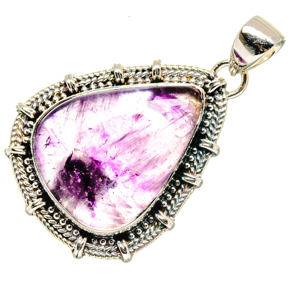 Star Amethyst Pendants handcrafted by Anasilvercos - PD18053