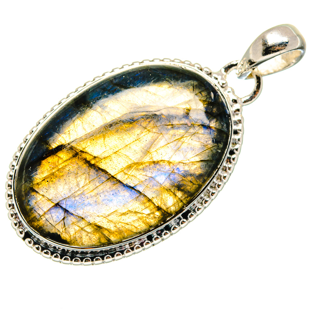 Labradorite Pendants handcrafted by Anasilvercos - PD18060