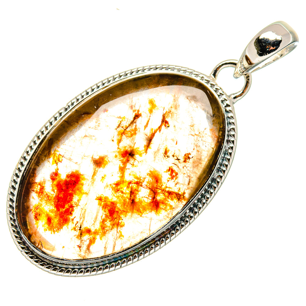 Sunstone Pendants handcrafted by Anasilvercos - PD18072