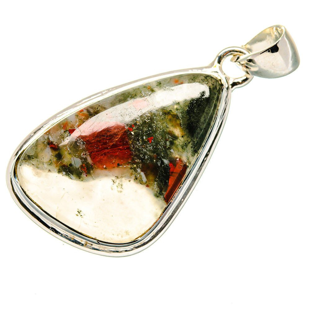 Bloodstone Pendants handcrafted by Anasilvercos - PD18093