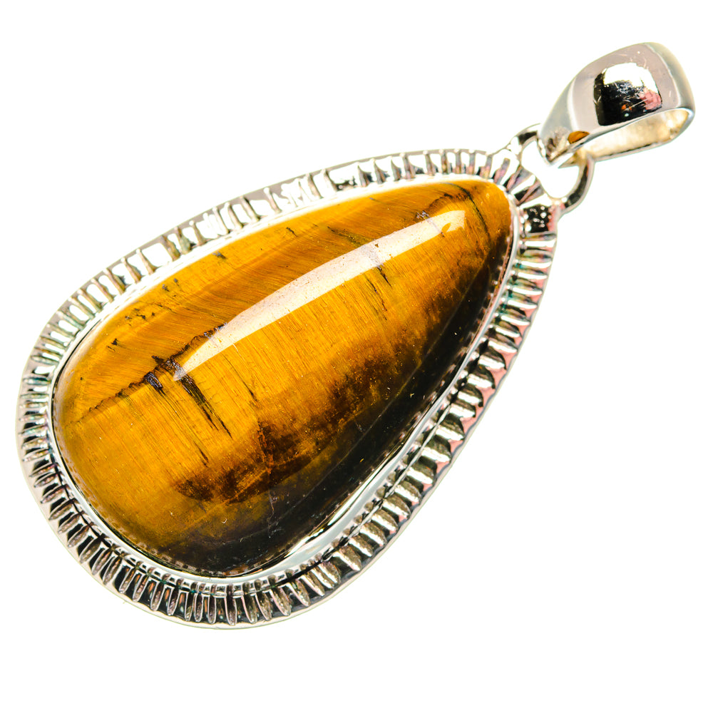 Tiger Eye Pendants handcrafted by Anasilvercos - PD18097