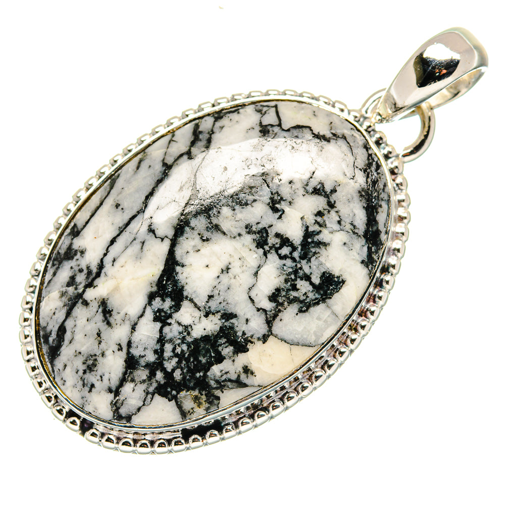 Pinolith Jasper Pendants handcrafted by Anasilvercos - PD18101 - Photo 2